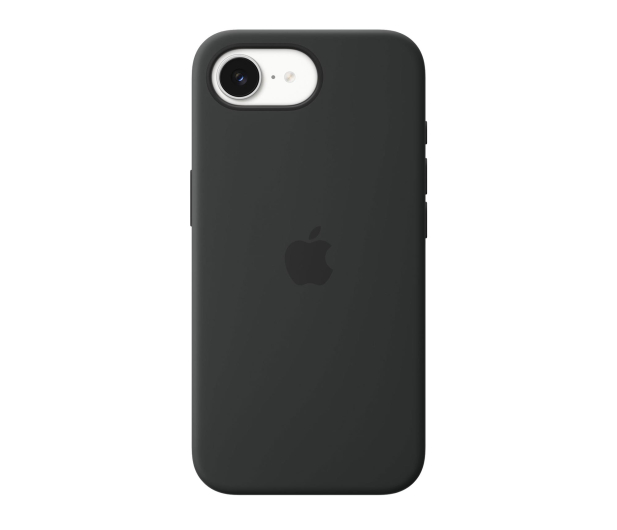 APPLE Silikonowe etui do iPhone 17e MagSafe czarne - 1506116 - zdjęcie